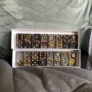 Black Custom Dominos